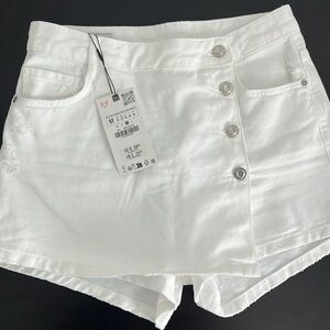 NWT - Zara Denim Mini Skort